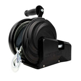 Powerwinch Select Series Winch 2,000lb, 2 Speed, 8" Crank Arm - Carbon Black - 21400-W-2000-8-B-R