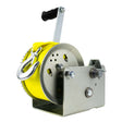 Powerwinch Utility Series Winch 3,200lb, 2 Speed, 9" Crank Arm - Zinc - 21500-W-3200-9-Z-R