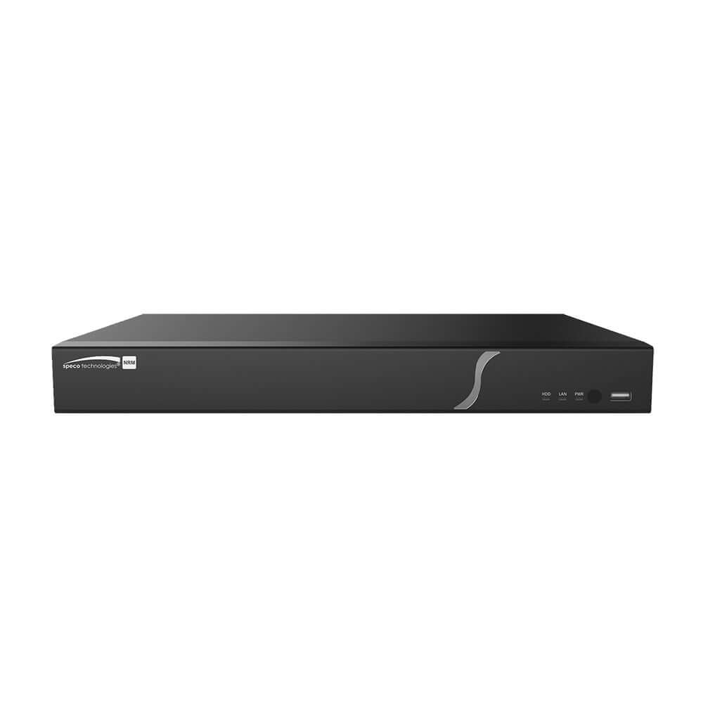 Speco 4-Channel 4K H.265 NVR w/POE & 1 SATA - NDAA - 2TB - N4NRM2TB