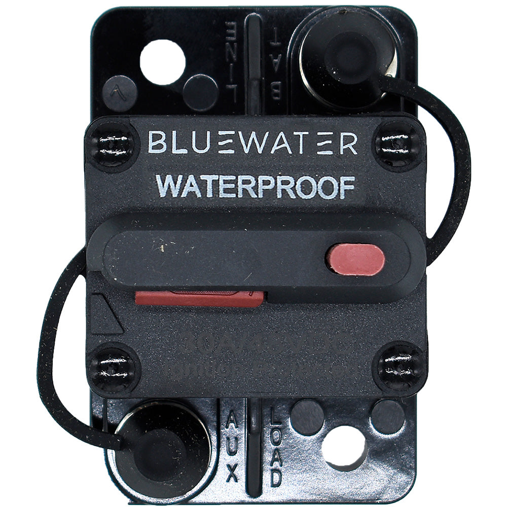 Bluewater 60 Amp Surface Mount Circuit Breaker - Heavy-Duty Marine, RV, Truck, and Bus Protection - 77000-9900-060