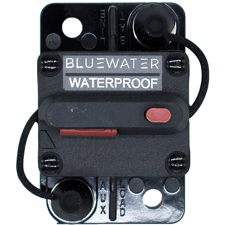 Bluewater 120 Amp Surface Mount Circuit Breaker - Heavy-Duty Marine & Automotive Protection - 77000-9900-120