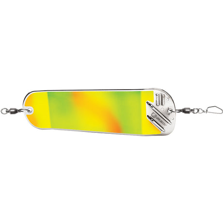 Luhr-Jensen Money Roll Flasher - 8-1/4 Inch Glow Biohazard - 5860-008-1756