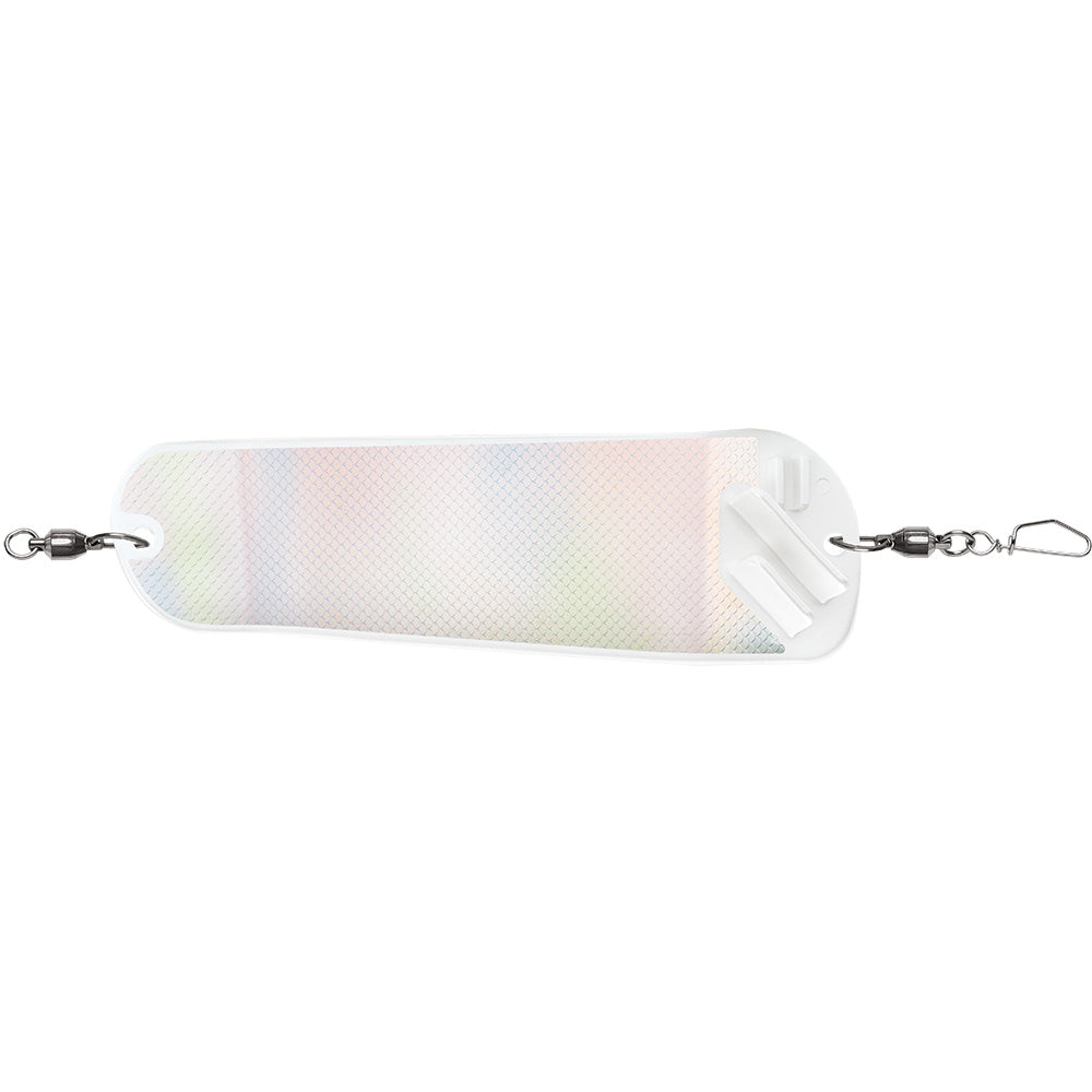 Luhr-Jensen Money Roll Flasher 8-1/4 inch Pearl Blue Skeleton - 5860-008-1760