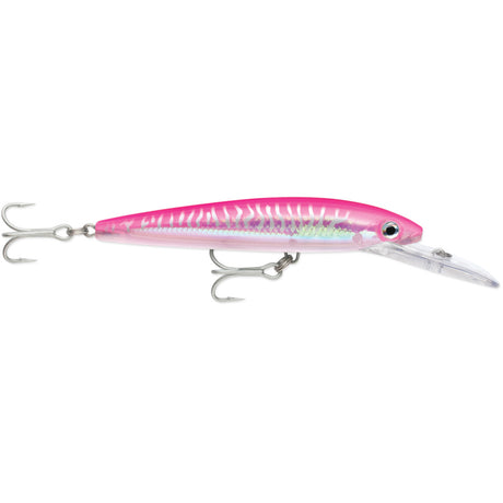 Rapala Husky Magnum 25 - 6-1/4 Inch Hot Pink UV Trolling Lure - HMAG25HPU