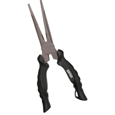 Rapala 8-Inch Super Stainless Steel Pliers with Precision Side Cutter and Ergonomic Handles - RSSSP8