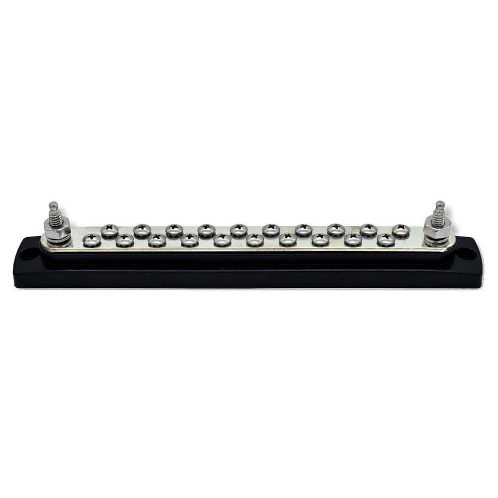 Bluewater 20 Terminal Busbar - 150 Amp for Marine and Industrial Power Distribution - 312302-B-020