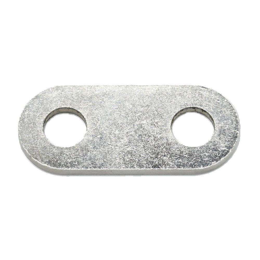 Bluewater Nickel Plated Copper Link Bar - 10mm 3/8-3/8 for Reliable Marine and Electrical Connections - 312311-B-008