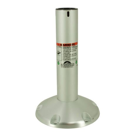 Springfield Marine 1240015-SAL 2-7/8 inch Fixed-Height Pedestal - 15 inches - 1240015-SAL