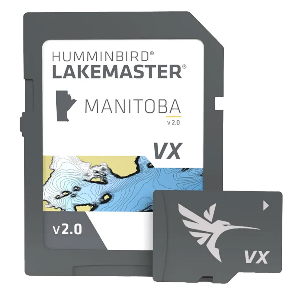 Humminbird LakeMaster VX Manitoba V2.0 - Detailed Lake Maps for Humminbird Units - 601019-2