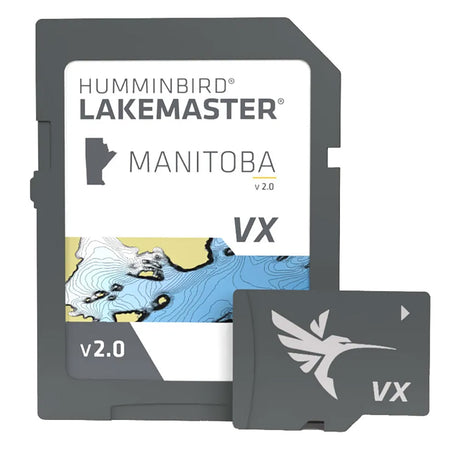 Humminbird LakeMaster VX Manitoba V2.0 - Detailed Lake Maps for Humminbird Units - 601019-2