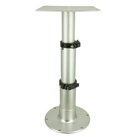 Springfield Marine 3-Stage Table Pedestal Package with Adjustable Aluminum Post and Stable Floor Base - 1660231