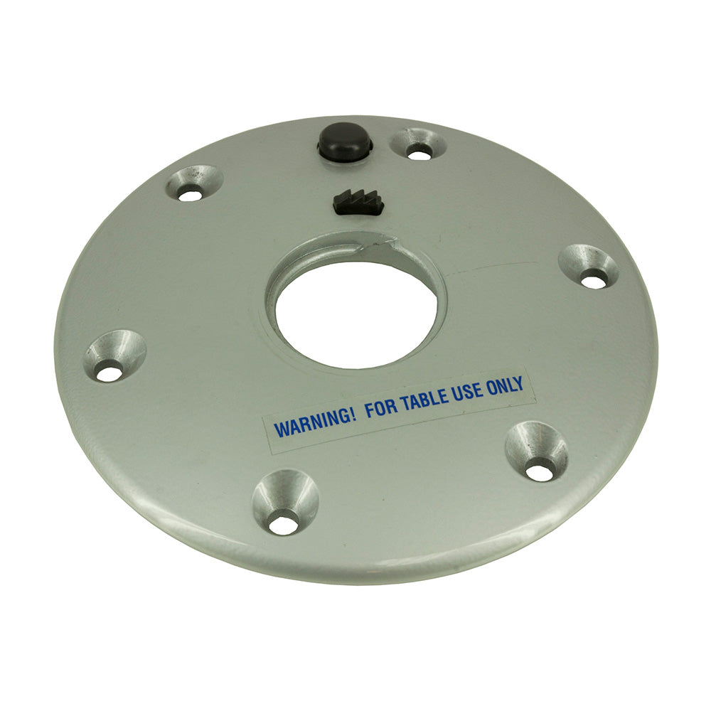 Springfield Marine Thread-Lock Table Base Part 1690001-SL for Aluminum Boat Tables - 1690001-SL