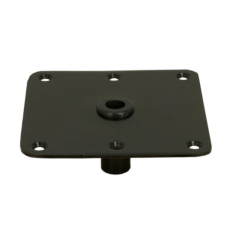 Springfield Marine KingPin Standard Square Steel Base with Satin E-Coat - 7x7 Inches - 3620011