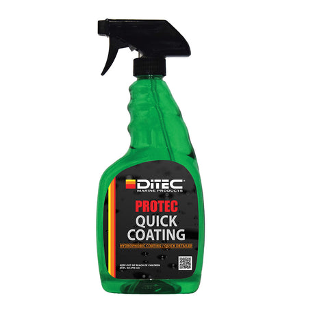 DiTEC Marine Products PROTEC Quick Coating 24oz - Hydrophobic Marine Surface Protection Spray - PG-PRTC-QCO2