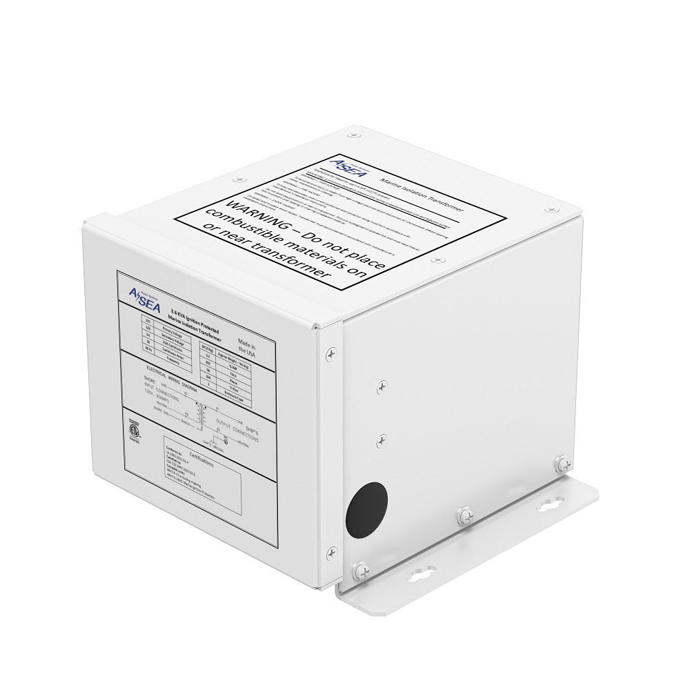 ASEA Power Systems 12 kVA Marine Isolation Transformer - Safe, Reliable Power for Vessels - 634103
