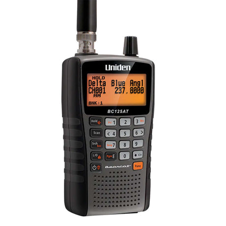 Uniden BC125AT Feature-Rich Analog Handheld Scanner - BC125AT