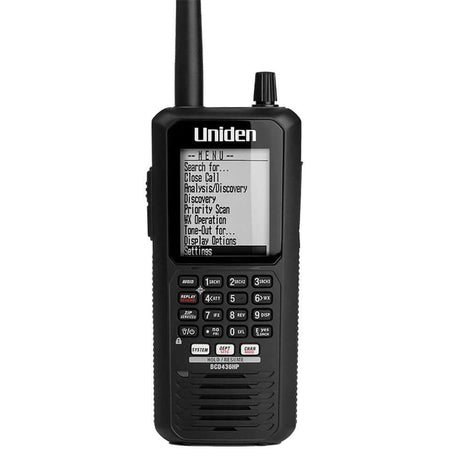 Uniden BCD436HP Easy-To-Use Digital Handheld Scanner - BCD436HP