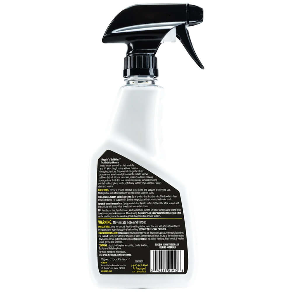 Meguiar's Gold Class Total Interior Cleanser - 16oz - G262316
