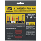 Meguiar's Professional 3" Compound Foam Pads *3-Pack - M3CFP3