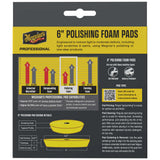 Meguiar's Professional 6" Polishing Foam Pads *2-Pack - M6PFP2