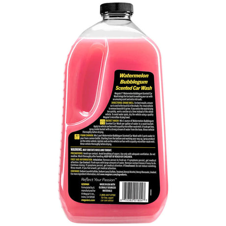 Meguiar's Watermelon Bubblegum Scented Car Wash - 64oz - G250464