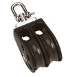 Barton Size 2 35mm Plain Bearing Pulley Block Double w/Swivel - N02230
