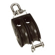Barton Size 1 30mm Plain Bearing Pulley Block Double Swivel & Becket - N01231