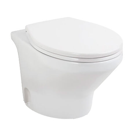 Thetford Compass Touch Toilet - Low, White, 24V - T-COM024PW/TSFT/NA