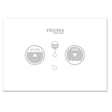 Thetford Touch SFT 2-Button Control Panel - T-PF.P11T2
