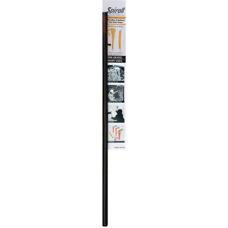 Spiroll Rope Protector Black f/Lines 1/2" & Greater - SPL-24-B-RP