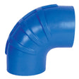 Trident Marine 5" ID 90 Degree Blue Silicon Wet Exhaust Elbow - 290V5000-S/S