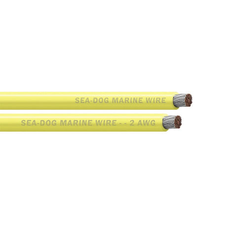 Sea-Dog 2 AWG Yellow Battery Cable - 250' - 8002034