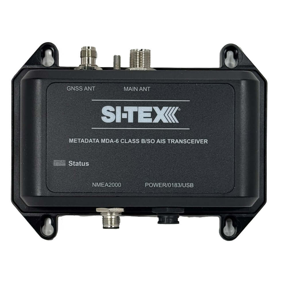 SI-TEX MDA-6 High Power 5W SOTDMA Class B/SO AIS Transceiver w/Bluetooth, Wi-Fi, NMEA0183, NK2 Isolated USB Interface - MDA-6