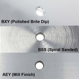 TACO Round Pad 3-Hole Mill Finish - 4-1/2" - F32-4345AEY