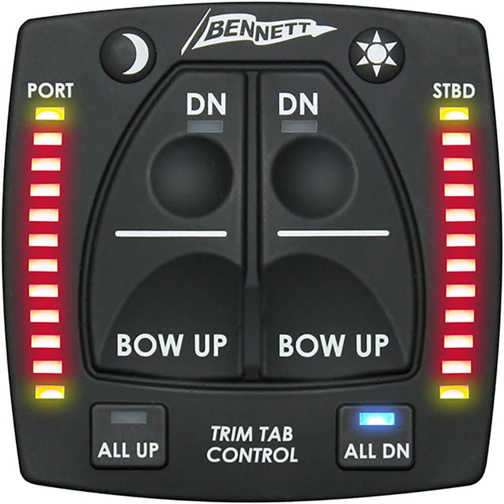 Bennett Marine Electric Dual-Station Helm Control - OBI9000E-DS