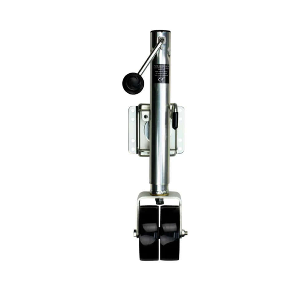 Powerwinch Saltwater Series Jack - 1500lb, Weld-On, Double Wheel, Zinc 500+ HR Salt Spray - 21600-J-1500-W2-Z-R