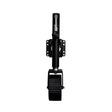 Powerwinch Select Series Jack - 1500lb, Bolt-On, Single Wheel Wide, Carbon Black - 21400-J-1500-B1W-B