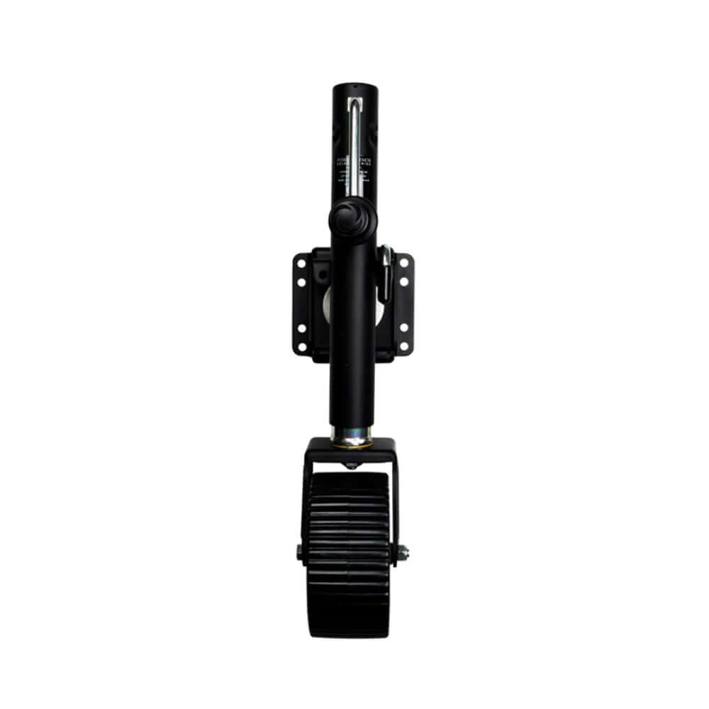 Powerwinch Select Series Jack - 1500lb, Bolt-On, Single Wheel Wide, Carbon Black - 21400-J-1500-B1W-B
