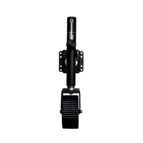 Powerwinch Select Series Jack - 1500lb, Bolt-On, Single Wheel Wide, Carbon Black - 21400-J-1500-B1W-B