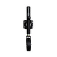 Powerwinch Select Series Jack - 1500lb, Weld-On, Single Wheel, Carbon Black - 21400-J-1500-W1-B-R
