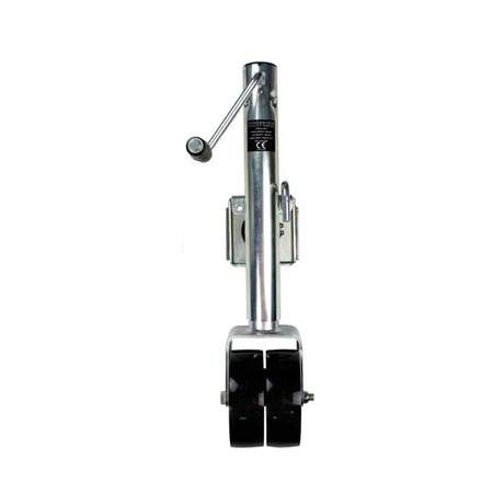 Powerwinch Utility Series Jack - 1500lb, Bolt-On, Double Wheel, Zinc - 21500-J-1500-B2-Z-R