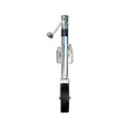 Powerwinch Utility Series Jack - 1500lb, Weld-On, Single Wheel, Zinc - 21500-J-1500-W1-Z-R