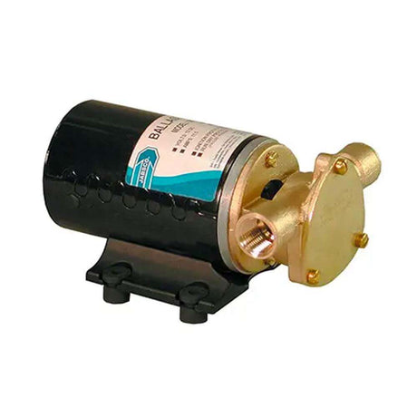 Jabsco Wakeboard Ballast Puppy replacement pump with Deutsch connector and green impeller