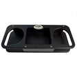 Deep Blue Marine Double Cup Holder w/Suction Cups - Black - MB-2B