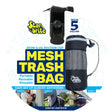 Star brite Mesh Trash Bag with locking suction cup and litter guard cinch tie for boats and outdoor use