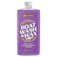 Star brite Boat Wash & Wax heavy duty concentrate 16 oz blueberry scent bottle