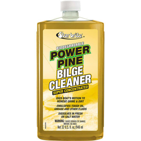 Star brite Concentrated Power Pine Bilge Cleaner - Fresh Pine Scent - 32 oz - 93832