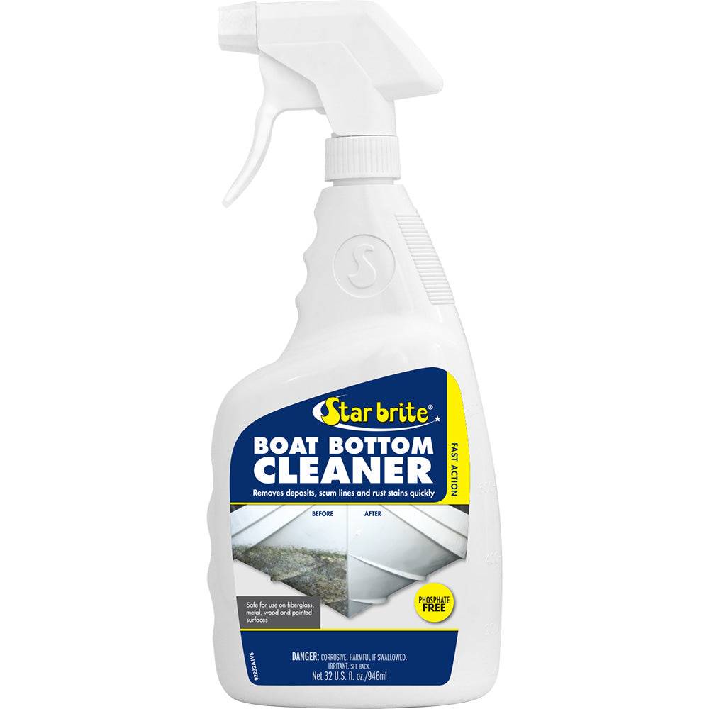 Star brite Boat Bottom Cleaner 32 oz heavy duty acid-based hull cleaner bottle