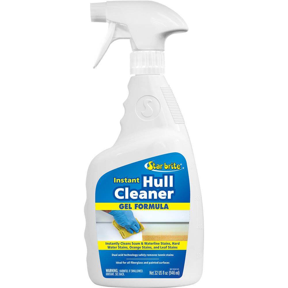 Star brite Instant Hull Cleaner 32 oz gel formula bottle for boat hull cleaning