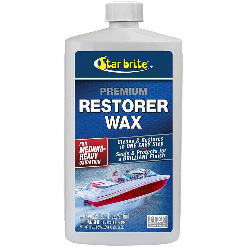 Star Brite Premium Restorer Wax f/Medium to Heavy Oxidation - 32 oz - 86032
